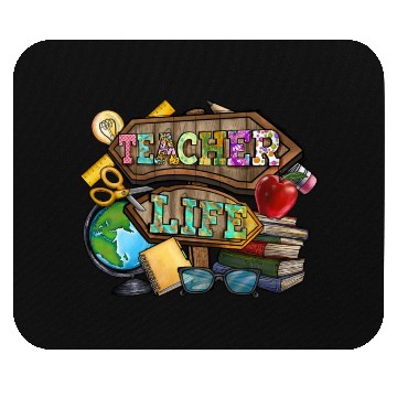Discover Teacher Life Mouse Pads