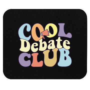 Discover Cool Debate Club Speech Squad Debate Team Student Mouse Pads