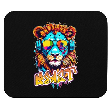 Discover Beast Lion2 Mouse Pads