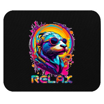Discover Relax Seal Mouse Pads