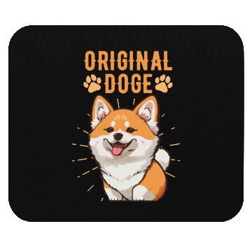 Discover Original Doge Shiba Inu Mouse Pads