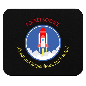 Discover Rocket Scientist Mouse Pads