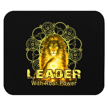 Discover animals as leaders - King Lion Mouse Pads