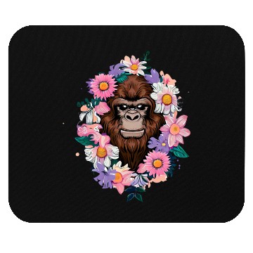 Discover Flowery Bigfoot Mouse Pads
