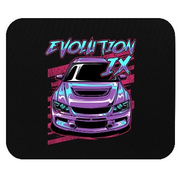 Discover Lancer Evolution Ix Neon Theme Mouse Pads