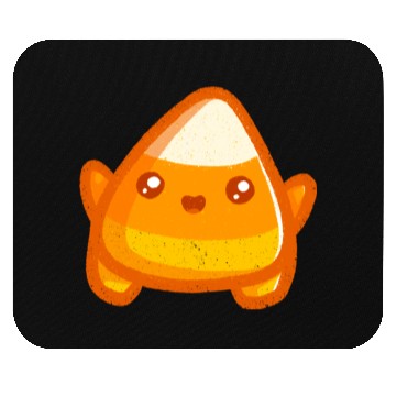 Discover Super Cute Candy Corn Kawaii Candy Corn Mouse Pads