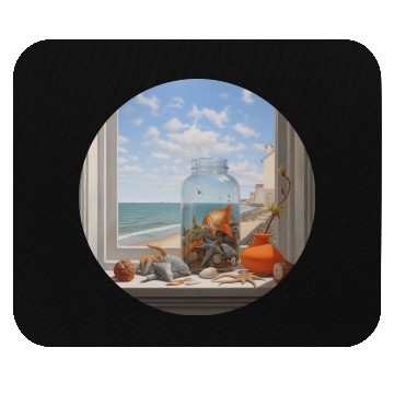 Discover Sea shells, Fish and the Sea Mouse Pads