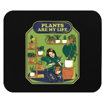 Discover Plants Are My Life Mouse Pads
