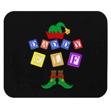 Discover daddy elf Mouse Pads