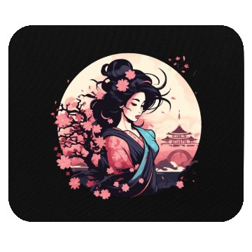 Discover Geisha of Japan Mouse Pads