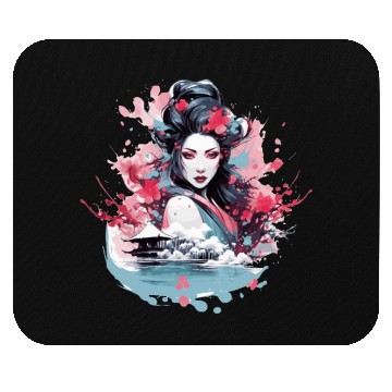 Discover Geisha of Japan Mouse Pads
