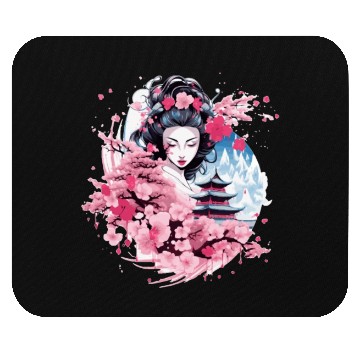 Discover Geisha of Japan Mouse Pads