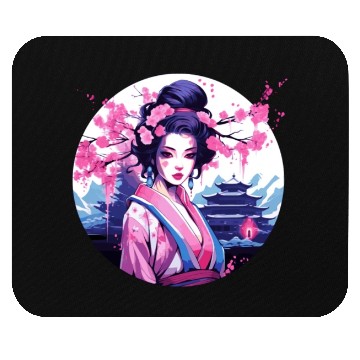 Discover Geisha of Japan Mouse Pads
