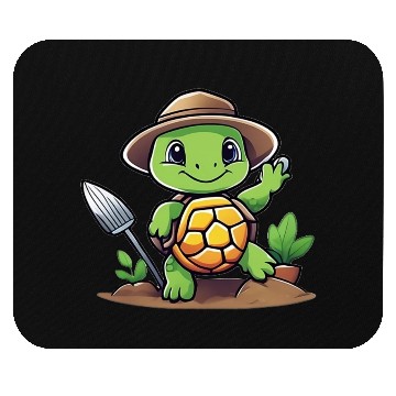 Discover Gardener Turtle Mouse Pads