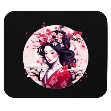 Discover Geisha of Japan Mouse Pads