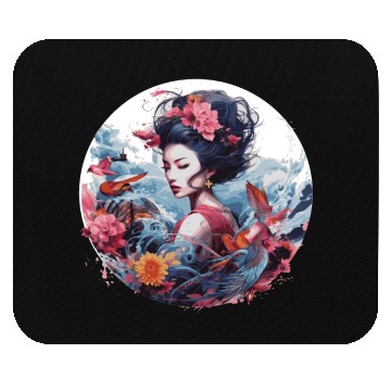 Discover Geisha of Japan Mouse Pads