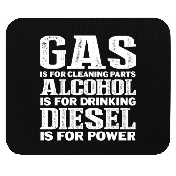 Discover Gas Is For Cleaning Parts Alcohol Drinking Diesel Mouse Pads