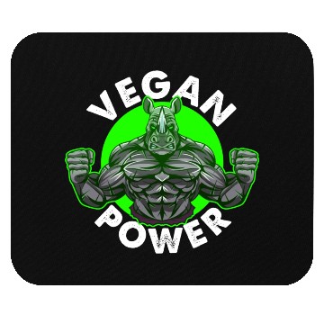 Discover Tough Green Vegan Power Mouse Pads