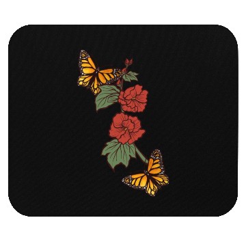 Discover Natures Monarch Butterflies Mouse Pads