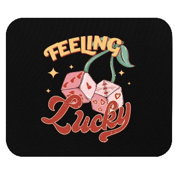 Discover Feeling Lucky Tic Tac Toe Love Game Valentine Gift Mouse Pads