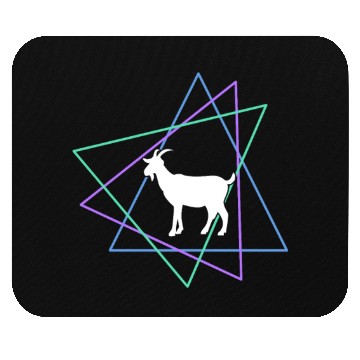 Discover Geometric Pig Art Mouse Pads