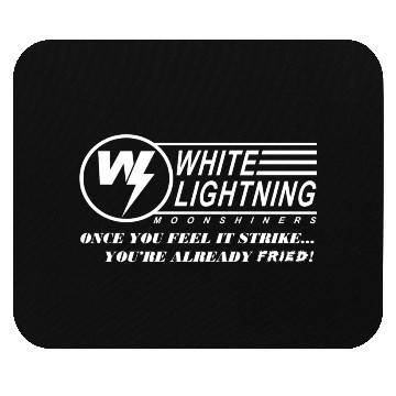 Discover White Lightning Moonshiners Mouse Pads