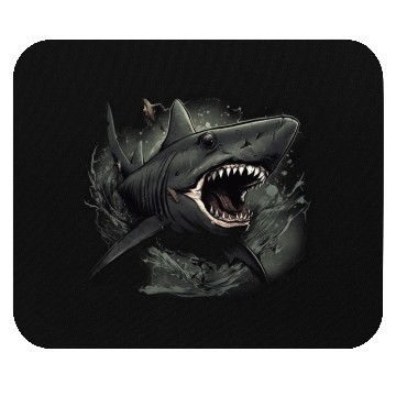 Discover Shark attack Mouse Pads
