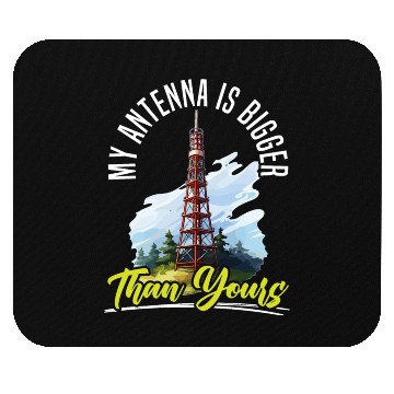 Discover Ham Radio Operator Morse Code Radioactivity Mouse Pads