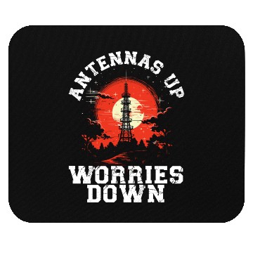 Discover Ham Radio Operator Morse Code Radioactivity Mouse Pads