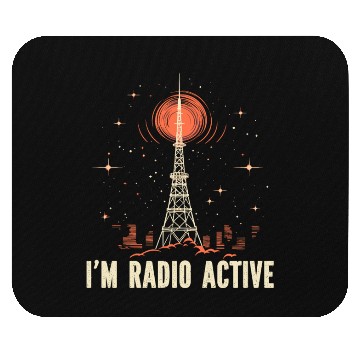 Discover Ham Radio Operator Morse Code Radioactivity Mouse Pads
