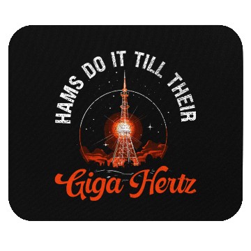 Discover Ham Radio Operator Morse Code Radioactivity Mouse Pads