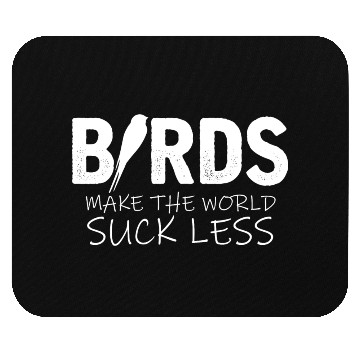 Discover Birds Lover World Joke Budgie Canary Robin Lovers Mouse Pads