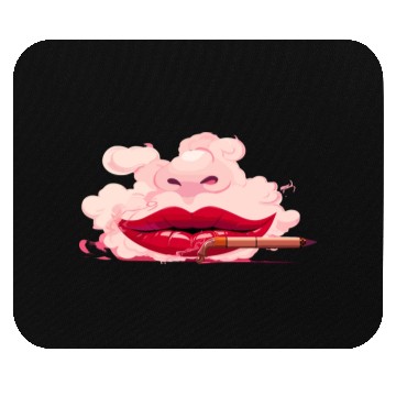 Discover sexy lips Mouse Pads
