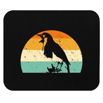 Discover Bird Chirp Art Budgie Sparrow Canary Hummingbird Mouse Pads