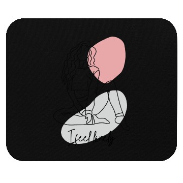 Discover i feel lonely Mouse Pads