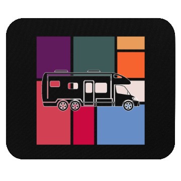 Discover Vintage Camper – Retro Road Trip Mouse Pads