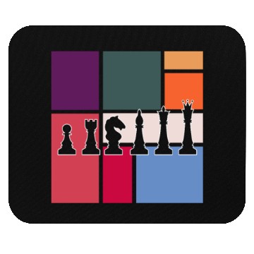 Discover Vintage Chess – Retro Strategy Master Mouse Pads