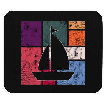 Discover Vintage Sailing Adventure Mouse Pads