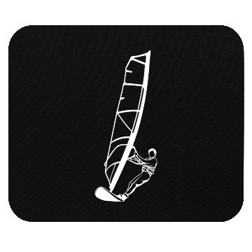Discover Windsurfing Boy Mouse Pads