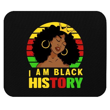 Discover I Am Black History Month African American For Mouse Pads