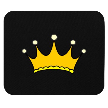 Discover Simple crown gold Mouse Pads