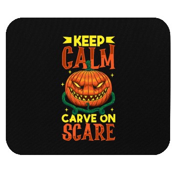 Discover Scary Pumpkin Halloween Costume Autumn Fall Gift Mouse Pads