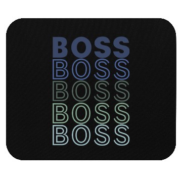 Discover Boss gift for father in Christmas Mouse Pads