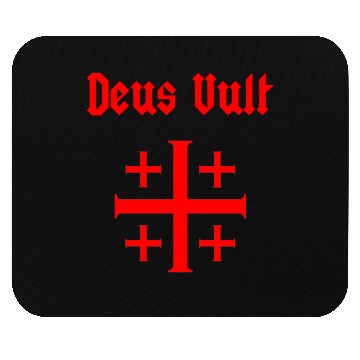 Discover Jerusalem Cross Crus Emblem Knights Templar Mouse Pads