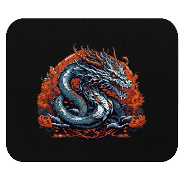 Discover Blaze of Dragon Mouse Pads
