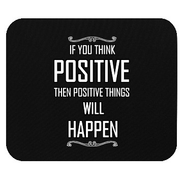 Discover Positive vibes design Mouse Pads