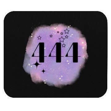 Discover Angel Number 444 Numerology Purple Mouse Pads