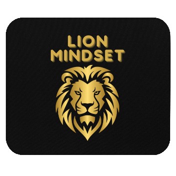Discover Lion Mindset Mouse Pads