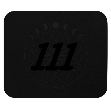 Discover Mandala Angel Numbers 111 Moon Cycle Mouse Pads