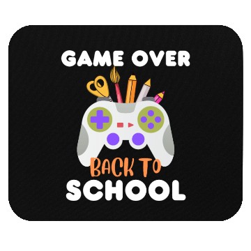 Discover GAME OVER BACK TO SCHOOL Mouse Pads